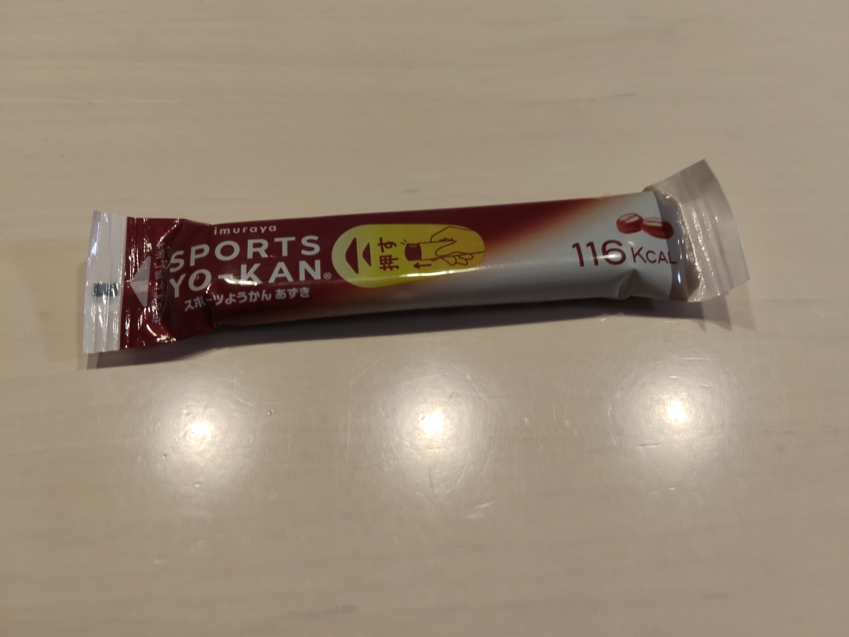 井村屋スポーツようかん あずき パッケージ正面