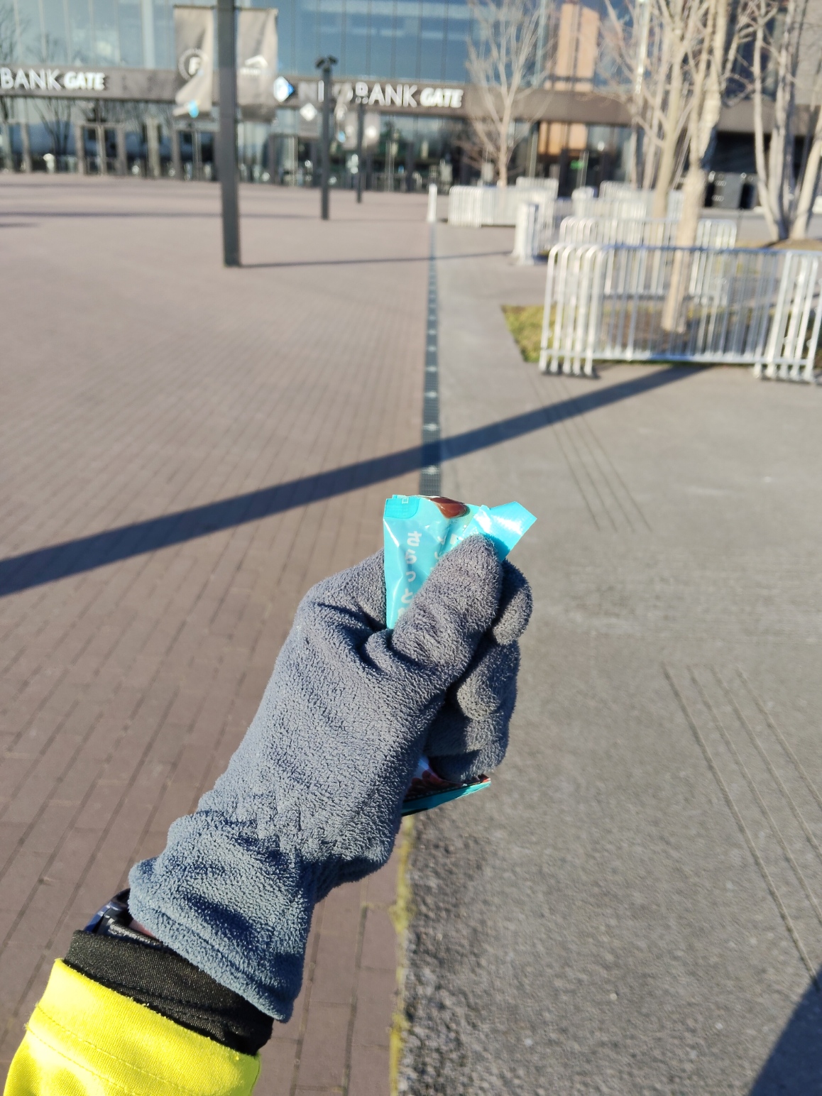 ANDO_を補給している様子