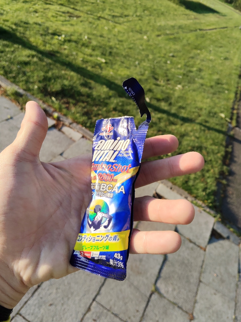アミノバイタル アミノショット 開封後
