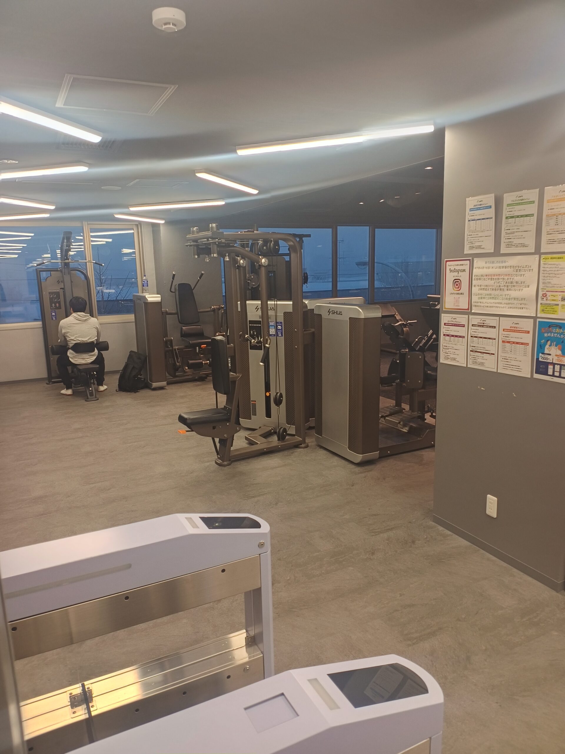 LifeFit札幌北郷店 筋トレマシンエリア