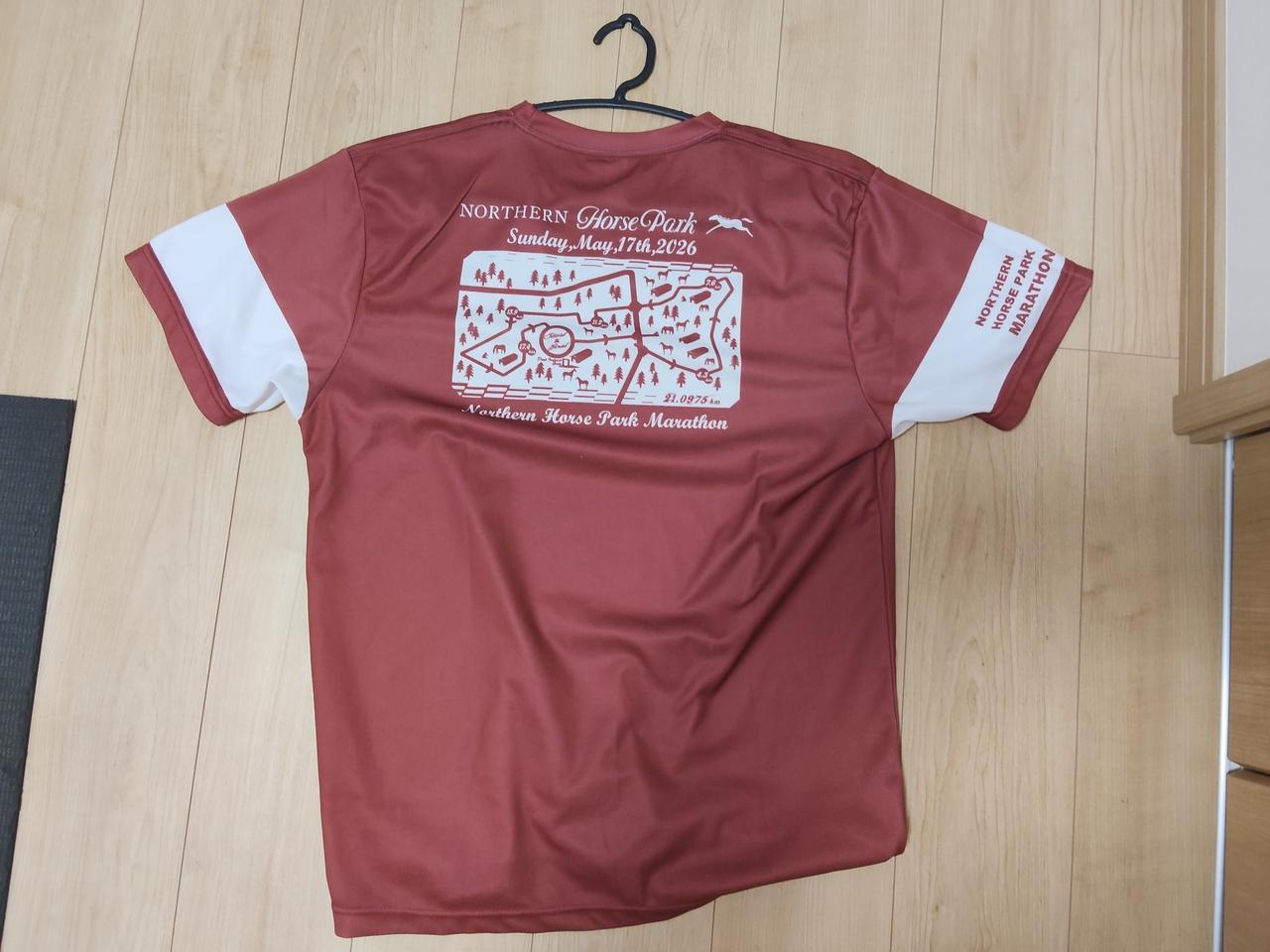 参加賞のオリジナルTシャツ