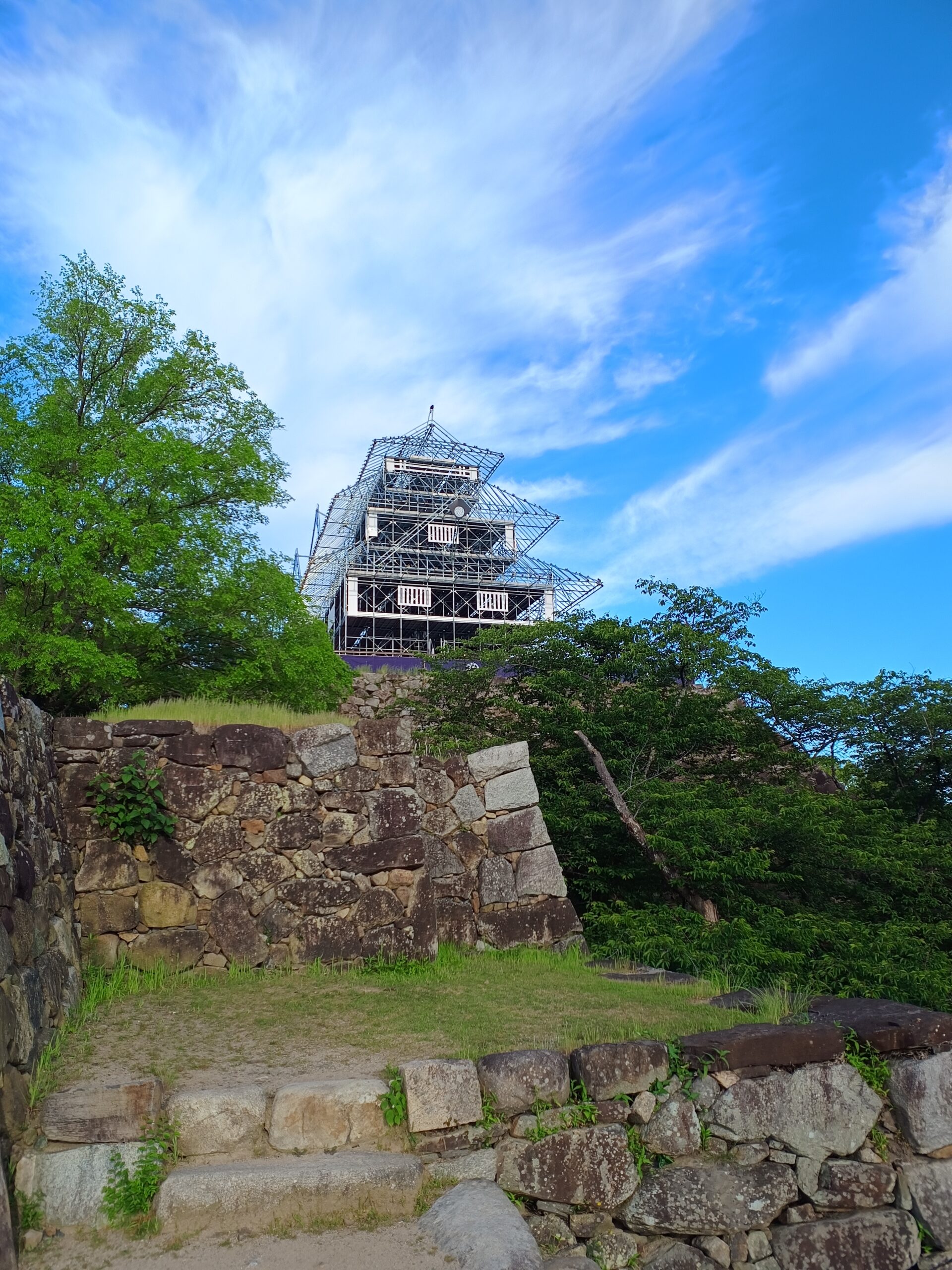 福岡城跡を走る旅ラン