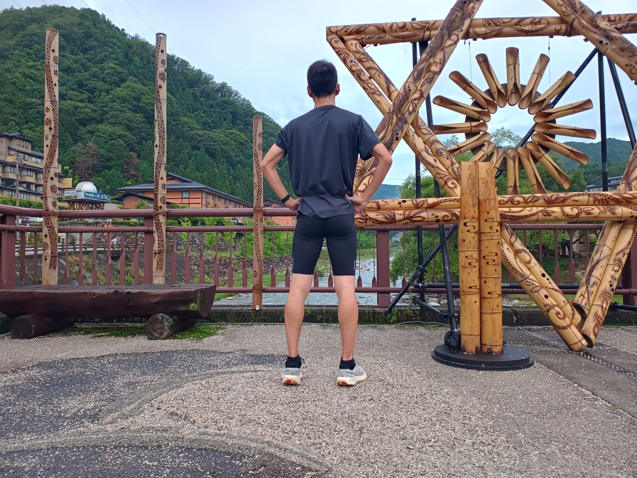 下呂温泉で旅ラン｜飛騨川沿いの朝ラン
