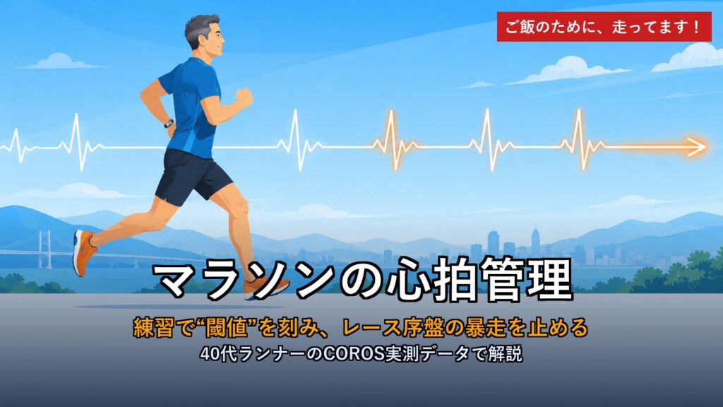マラソンの心拍管理 アイキャッチ