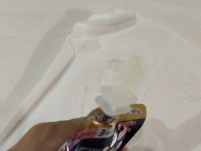 アミノバイタル スーパースポーツのキャップを開けたところ