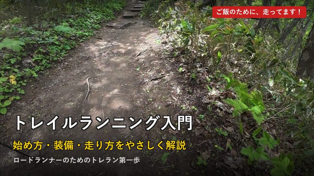 トレイルランニング入門ガイドのアイキャッチ