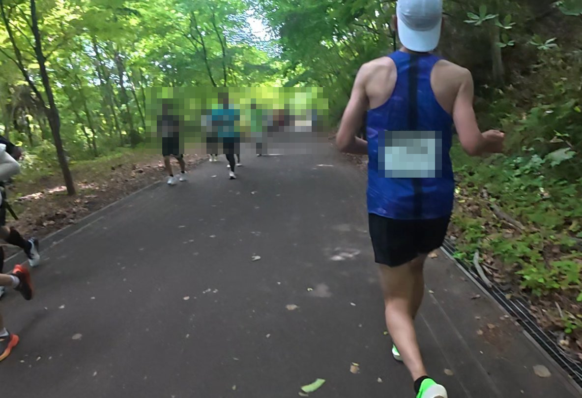14〜16kmはひたすら登り