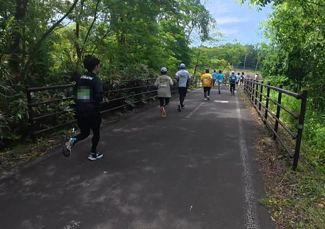 19km付近で10kmの部と合流