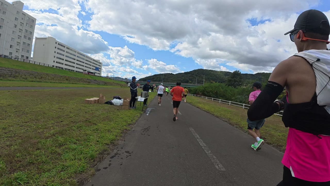 エイドのボランティア