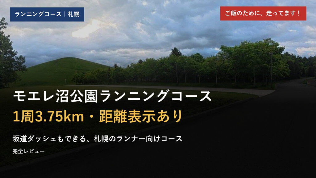 モエレ沼公園ランニングコース完全レビューのアイキャッチ画像